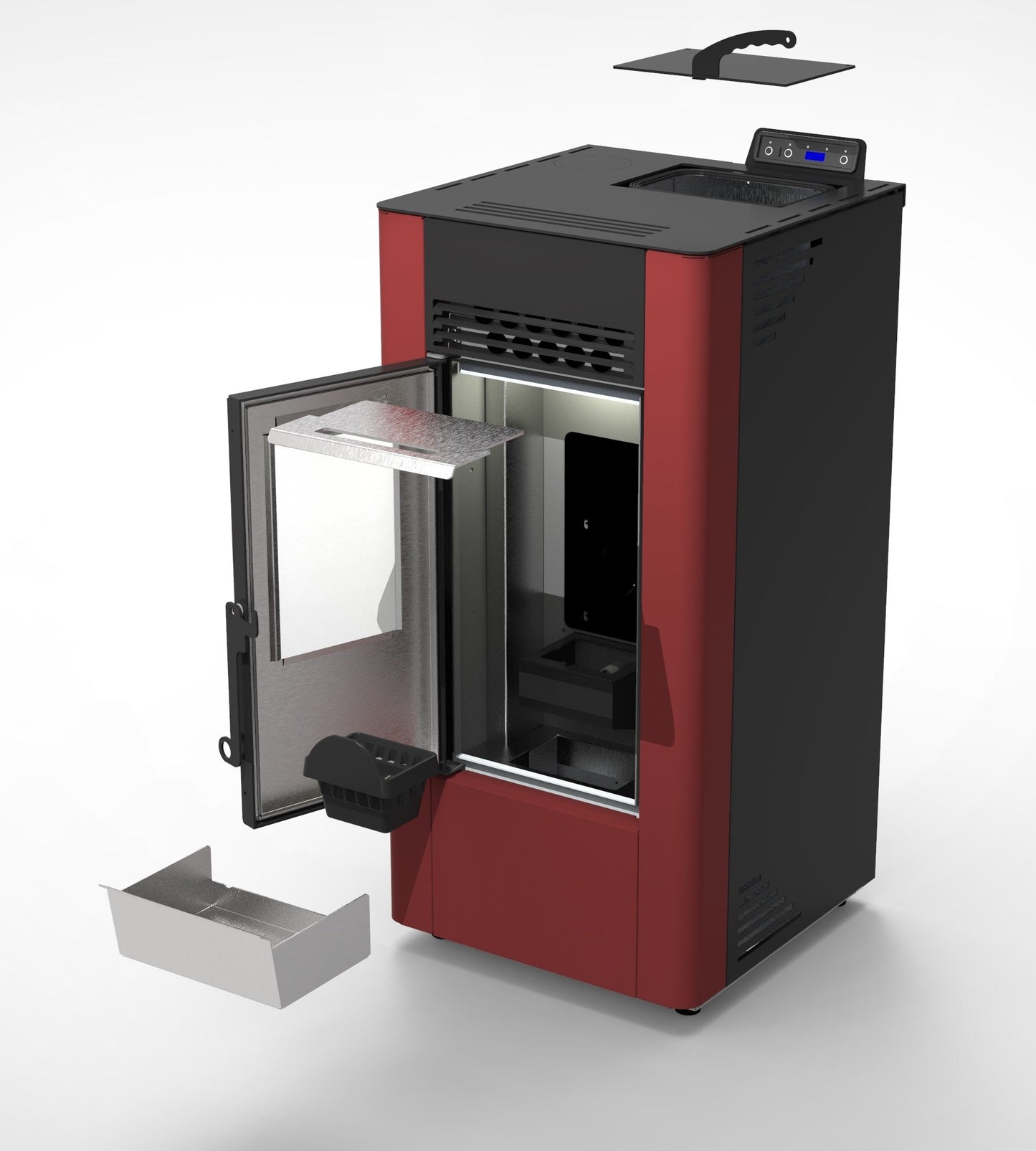 FIREMATIC C12C 11.6 kW - Poêle à granulés canalisable étanche ventilé