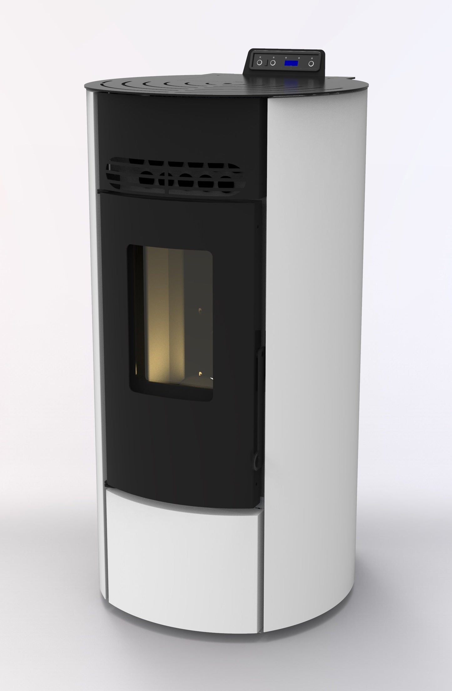 FIREMATIC R9 8.7 kW - Poêle à granulés rond ventilé étanche