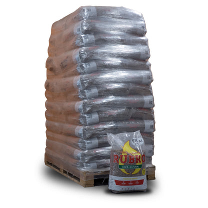Palette de 65 sacs de Pellet de bois Woodies – Din+, PEFC 100% résineux 🇧🇪